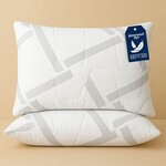 Набір подушок 2 шт Elegantly IDEIA 50 x 70 см з блискавкою, аналог лебяжого пуху, штучний пух, м’яка - фото 13