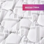 Набір подушка 50x70 см 2 шт та євро ковдра 200x220 см Elegantly IDEIA, аналог лебяжого пуху, штучний - фото 6