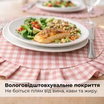 Набор салфеток 2 шт с оборкой IDEIA, 30 см, хлопок, для дома, кафе, для сервировки стола пудра - фото 2