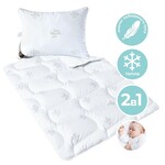 Набір SUPER SOFT дитяча ковдра 100 x 135 см та подушка 40 x 60 см, ТM PAPAELLA