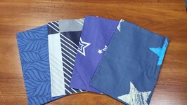 Набір наволочок 4 шт 50x70 см, мікс 396 4 дизайна, 100 бавовна