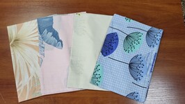 Набор наволочек 4 шт 50x70 см, микс 402 4 дизайна, 100 хлопок