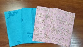 Набір наволочок 4 шт 40x60 см, мікс 137 4 дизайна, 100 бавовна