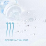 Наматрасник 2 шт водоотталкивающий детский в кроватку с резинками по углам 60x120 см - фото 3