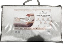 Наматрацник 160x200 см на гумках, бавовна 100, чохол бязь жаккард, антиалергенний, ArCloud - фото 4