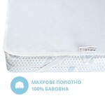 Наматрацник дитячий Aqua Stop в ліжечко ТM PAPAELLA 60 x 120 см - фото 2