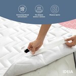 Наматрацник NORDIC COMFORT ТМ IDEIA з гумками по кутах 120 x 200 см - фото 3