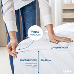 Наматрацник стьобаний для готелів TM IDEIA з бортом 90 x 200 x 35 см - фото 9