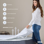 Наматрацник ТМ IDEIA Lux зі стрічками по кутах 90 x 200 см - фото 7
