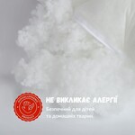 Штучний сніг, наповнювач у подушку антиалергенний, холлофайбер ТМ ІДЕЯ, 200 г - фото 7