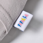 Наволочка на дитячу ортопедичну подушку BabyComfort, 23 x 27 см, трикотаж з вишивкою, сірий беж, ТМ PAPAELLA - фото 3