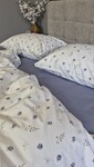 Комплект постільної білизни Turkish Cotton Ностальгія, лавандовий - фото 12
