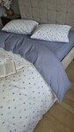 Комплект постільної білизни Turkish Cotton Ностальгія, лавандовий - фото 7