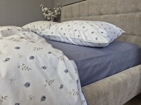 Комплект постільної білизни Turkish Cotton Ностальгія, лавандовий - фото 8
