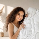 Одеяло Air Dream Classic летнее ТМ IDEIA 155 x 215 см розы - фото 7