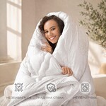 Одеяло Air Dream Classic полуторное 140 x 210 см, всесезонное с принтом розы, TM IDEIA - фото 9