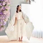 Одеяло ДобраНіч IDEIA 200 x 220 см всесезонное антиалергенное пл 300 г/м2 біла - фото 8