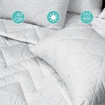 Одеяло летнее Antistatic Sleep IDEIA, 200 x 220 см, гипоаллергенное, антистатическая ткань - фото 9