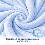 Одеяло летнее охлаждающее IDEIA, евро, 200x220 см, легкое, дышащее, для жарких ночей и ночной потливости - фото 18