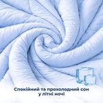 Одеяло летнее охлаждающее IDEIA, полуторное, 140x210 см, легкое, дышащее, для жарких ночей и ночной потливости - фото 5