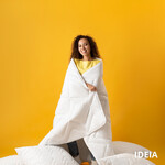Одеяло NORDIC COMFORT всесезонное ТМ IDEIA 155 x 210 см белое - фото 5