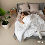 Одеяло NORDIC COMFORT всесезонное ТМ IDEIA 175 x 210 см белое - фото 8