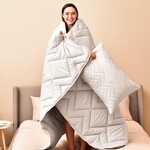 Ковдра NORDIC COMFORT всесезонна ТМ IDEIA 200 x 220 см сірий перламутровий - фото 10