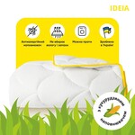 Ковдра ПОПКОРН зимова ТМ IDEIA 200 x 220 см з кукурудзяним наповнювачем біла - фото 3