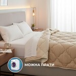 Зимнее одеяло Woolly, 140 x 210 см, полуторное, натуральная овечья шерсть 400 гм2, ТМ IDEIA - фото 4