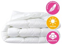 Одеяло Super Soft Premium с аналогом лебяжьего пуха TM IDEIA летнее 155 x 215 cм