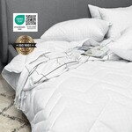 Одеяло всесезонное Antistatic Sleep, 140 x 210 см, полуторное, антистатическая ткань, гипоаллергенное, ТМ  IDEIA - фото 8
