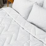 Одеяло всесезонное Antistatic Sleep, 155 x 210 см, полуторное, антистатическая ткань, гипоаллергенное, ТМ  IDEIA - фото 22