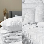 Ковдра всесезонна Antistatic Sleep, 200 x 220 см, євро, антистатична тканина, гіпоалергенна, ТМ IDEIA - фото 5