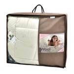 Одеяло Wool Classic 140 x 210 см шерстяное зимнее TM IDEIA  - фото 4