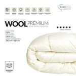Ковдра Wool Premium TM IDEIA подвійна вовняна зимова 155 x 215см - фото 2