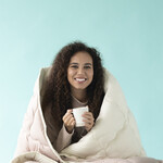 Ковдра вовняна всесезонна 175 x 210 см WOOLLY ТМ IDEIA - фото 8