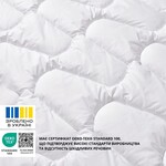 Одеяло зимнее полуторное 140 x 210 см IDEIA искусственный лебяжий пух, теплое одеяло белое - фото 9