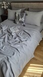 Муслінове покривало Single Grey з натуральної бавовни, ТМ Комфорт-текстиль - фото 6