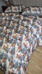 Комплект постільної білизни Олені NEW Turkish Flannel 5D зимовий принт - фото 16
