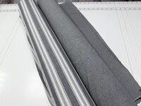 Комплект постільної білизни Paolo Gray  Graphite, Варена бавовна сіра