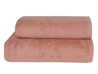 Полотенце махровое 50 x 90 см. Parisa Flat Cotton, H-500 персиковый, ТМ Parisa Home Узбекистан