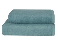 Полотенце махровое 50 x 90 см. Parisa Flat Cotton, H-500 бирюза, ТМ Parisa Home Узбекистан