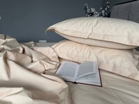 Комплект постельного белья Beige, Перкаль Премиум, P109 ТМ Комфорт-текстиль - фото 12