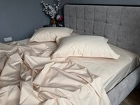 Комплект постельного белья Beige, Перкаль Премиум, P109 ТМ Комфорт-текстиль - фото 14