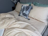 Комплект постельного белья Beige, Перкаль Премиум, P109 ТМ Комфорт-текстиль - фото 5