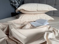 Комплект постельного белья Beige, Перкаль Премиум, P109 ТМ Комфорт-текстиль - фото 8