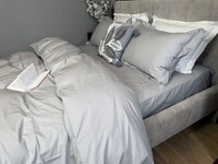 Комплект постельного белья Gray P147, Перкаль Премиум, ТМ Комфорт-текстиль - фото 16