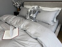 Комплект постельного белья Gray P147, Перкаль Премиум, ТМ Комфорт-текстиль - фото 2