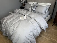 Комплект постельного белья Gray P147, Перкаль Премиум, ТМ Комфорт-текстиль - фото 9