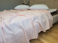 Плед муслиновый PINK PEACH, MUSLIN
